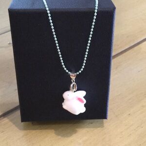 Cute Bunny Pendant Necklace